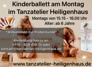 Kinderballett am Montag